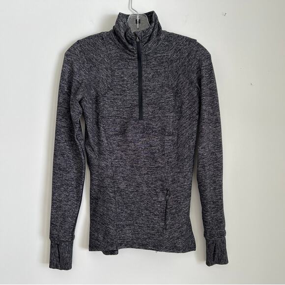 Lululemon Race Your Pace Rulu Half Zip, Dark Gray Heather, Women’s 4 - Picture 1 of 7